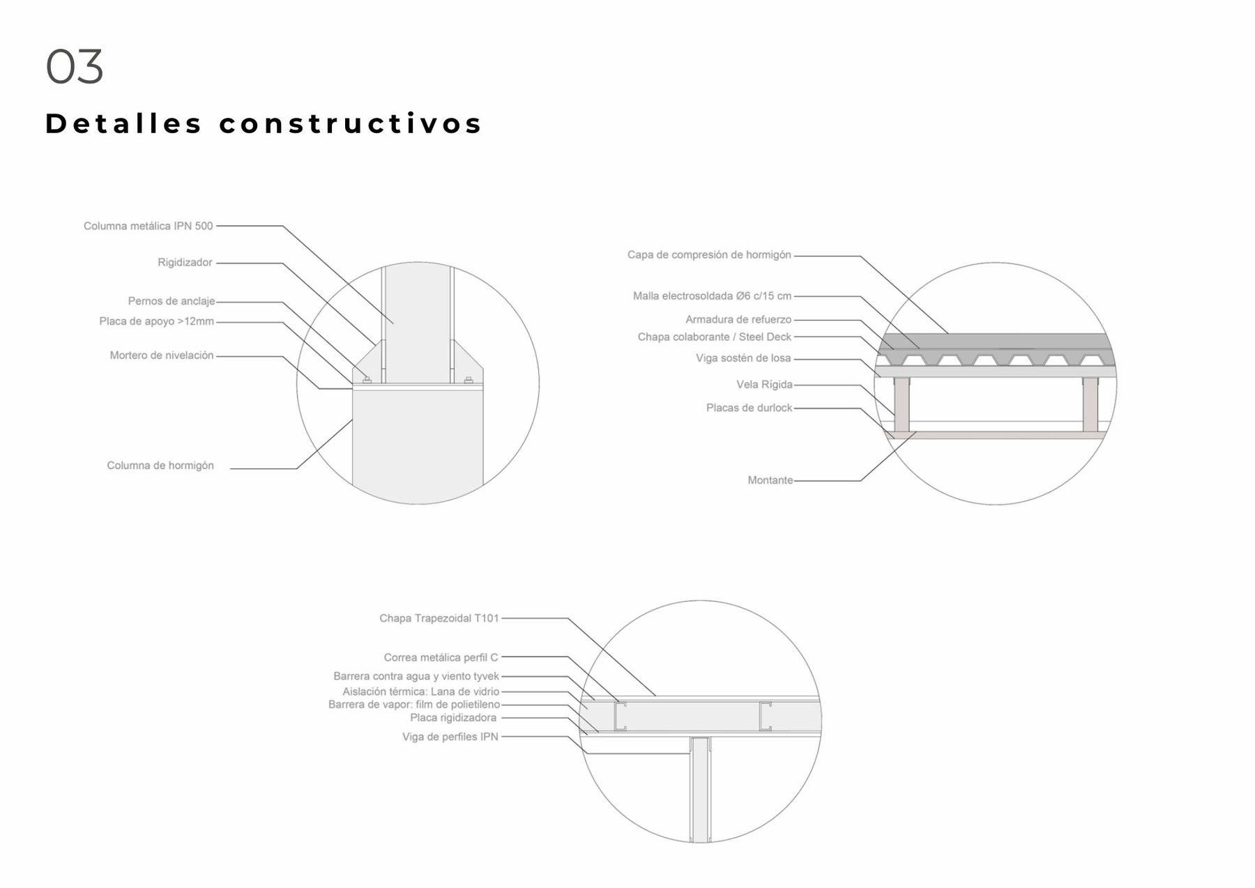 Detalles constructivos